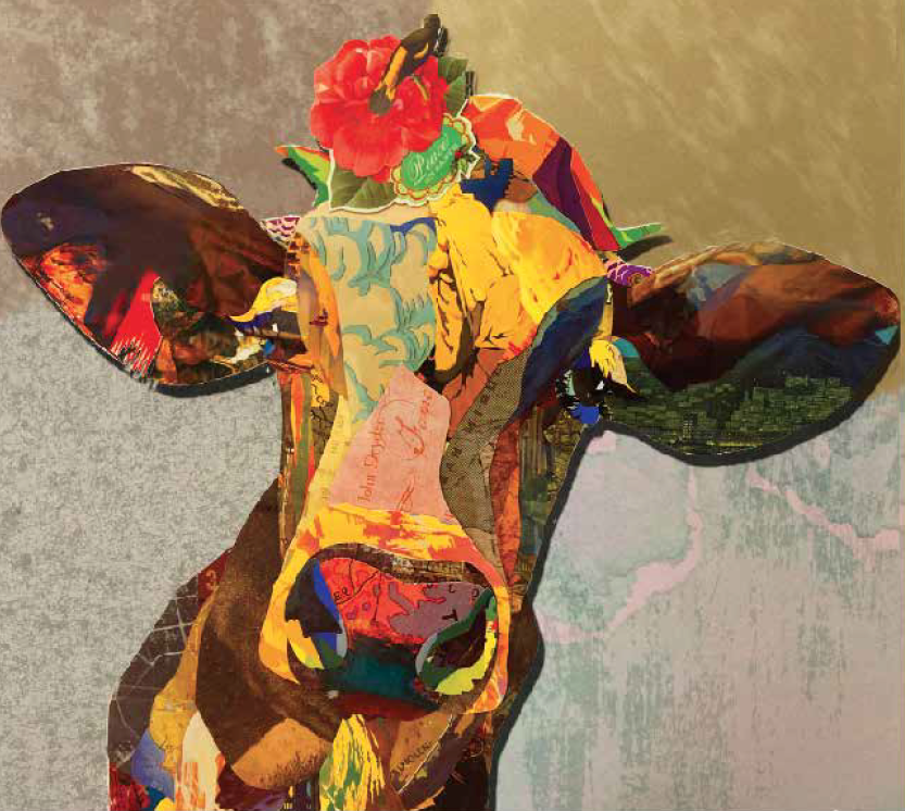 MORNING COW 36”x36” (SOLD)